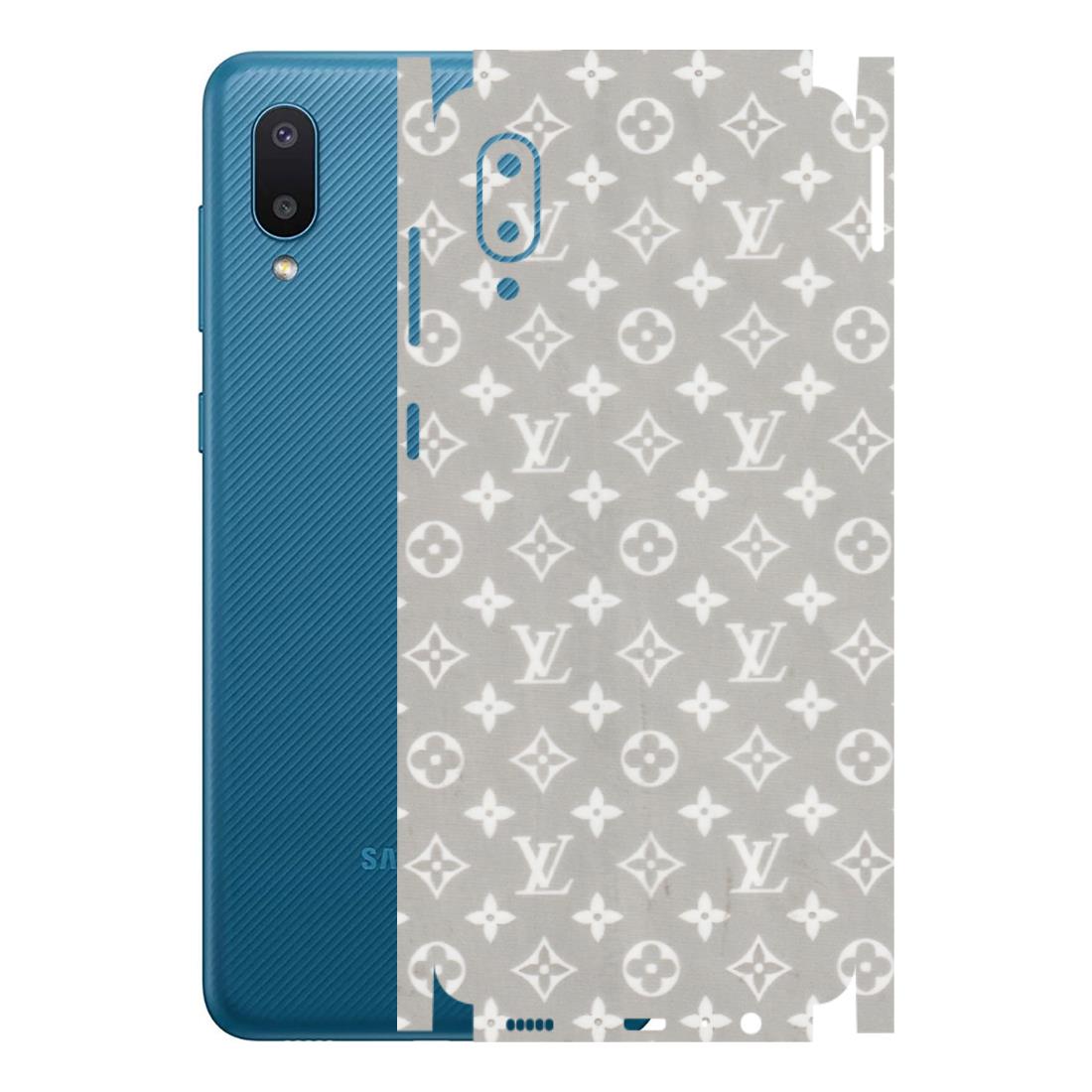 Samsung M/F/Note/Flip and C Phone Skins (All Models) - Luxury Brands Logo - Transparent Finish (T-07) Samsung Galaxy M02