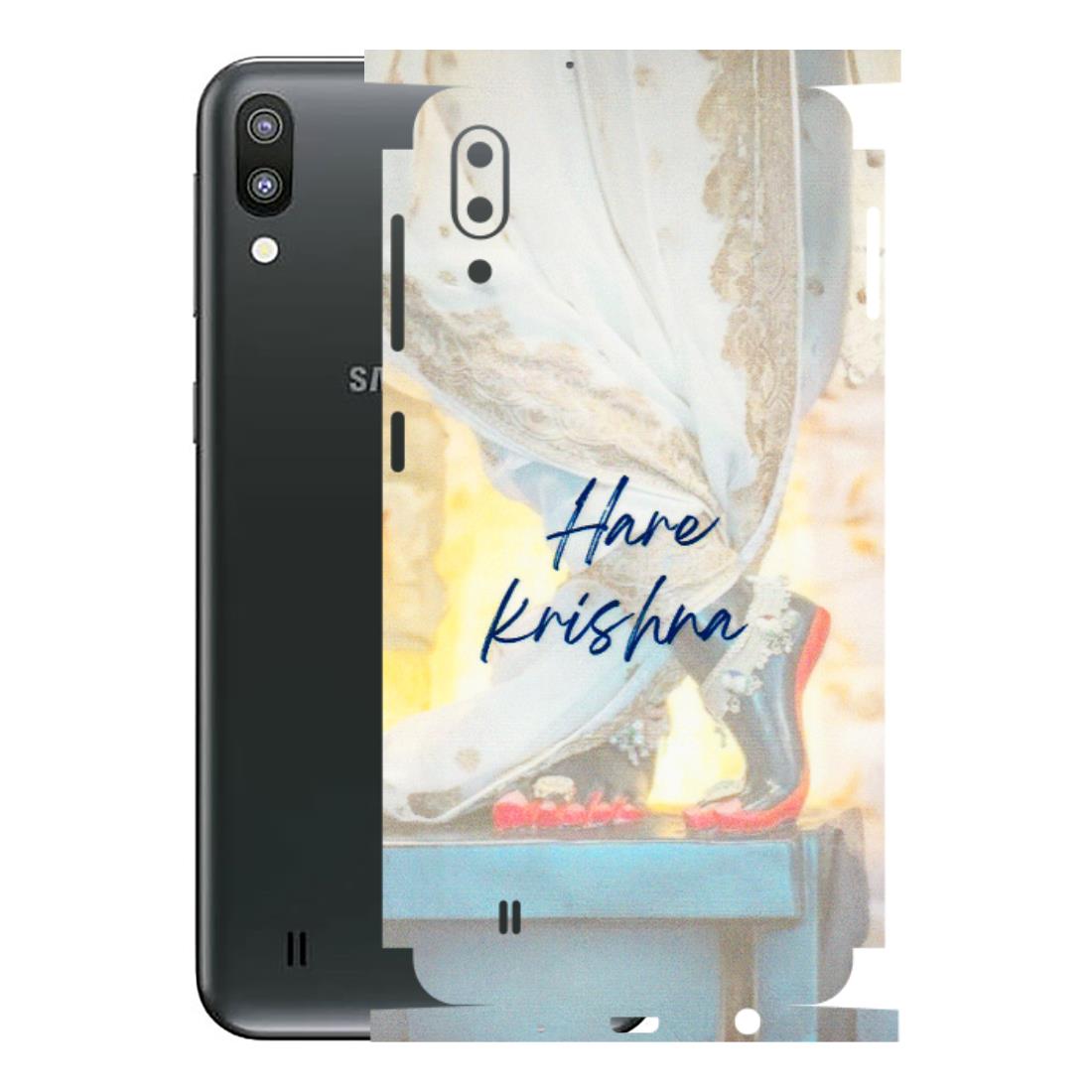 Samsung M/F/Note/Flip and C Phone Skins (All Models) - Hare Krishna - 3D Embossed Finish (L-03) Samsung Galaxy M10