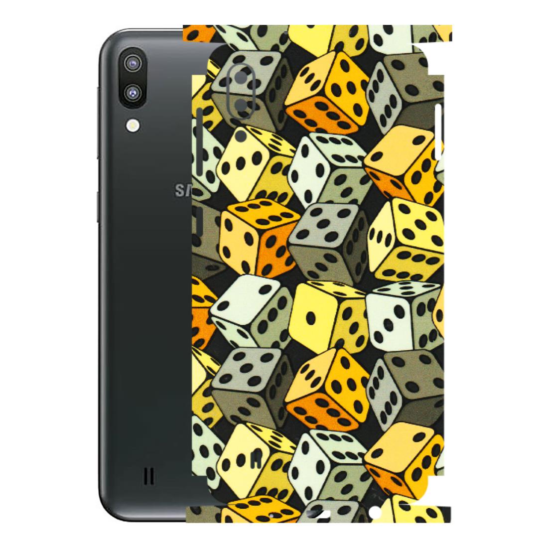 Samsung M/F/Note/Flip and C Phone Skins (All Models) - Dices Of Life - 3D Embossed Finish (L-04) Samsung Galaxy M10