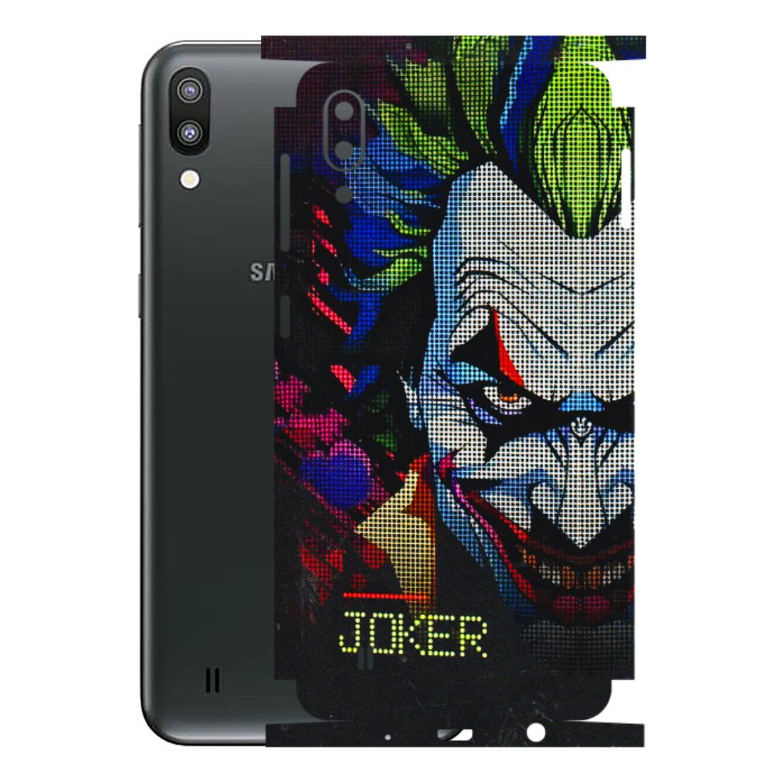 Samsung M/F/Note/Flip and C Phone Skins (All Models) - Joker Dot Matrix - 3D Embossed Finish (L-08) Samsung Galaxy M10