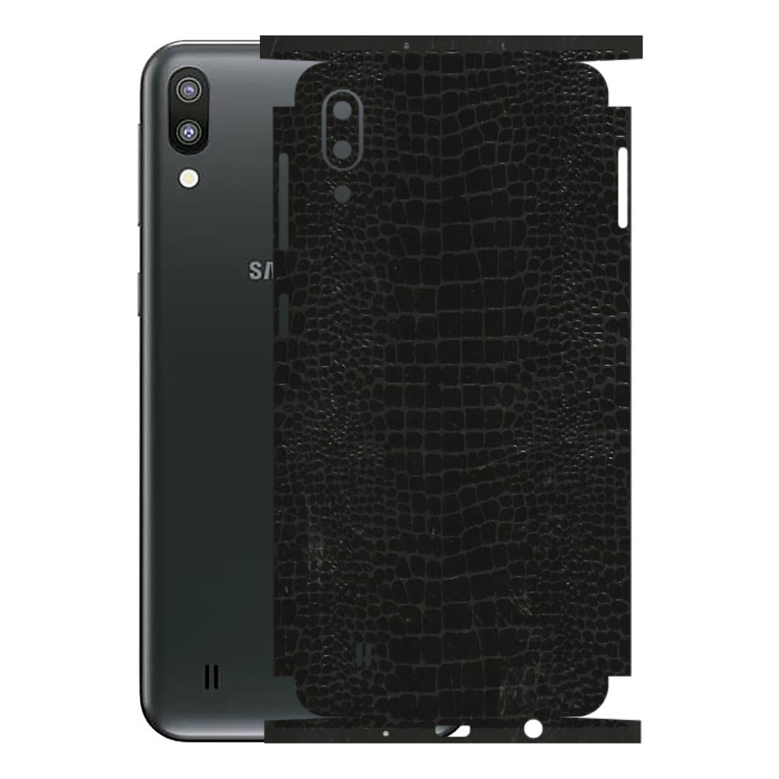Samsung M/F/Note/Flip and C Phone Skins (All Models) - Snake Leather Black - 3D Embossed Finish (L-107) Samsung Galaxy M10