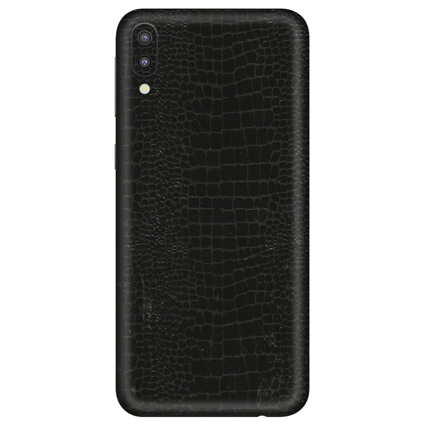 Samsung M/F/Note/Flip and C Phone Skins (All Models) - Snake Leather Black - 3D Embossed Finish (L-107) Samsung Galaxy M10