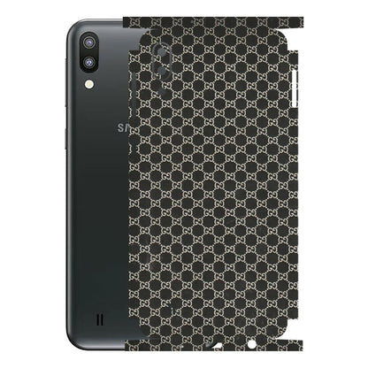 Samsung M/F/Note/Flip and C Phone Skins (All Models) - Black G Print - 3D Embossed Finish (L-109) Samsung Galaxy M10