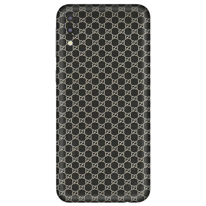 Samsung M/F/Note/Flip and C Phone Skins (All Models) - Black G Print - 3D Embossed Finish (L-109) Samsung Galaxy M10