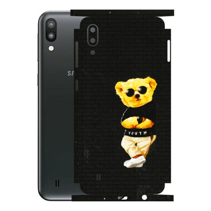 Samsung M/F/Note/Flip and C Phone Skins (All Models) - Classy Teddy Bear - 3D Embossed Finish (L-116) Samsung Galaxy M10
