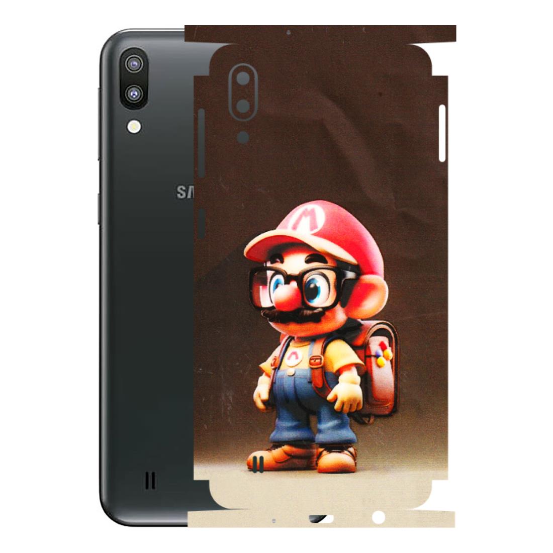 Samsung M/F/Note/Flip and C Phone Skins (All Models) - Little Mario - 3D Embossed Finish (L-119) Samsung Galaxy M10