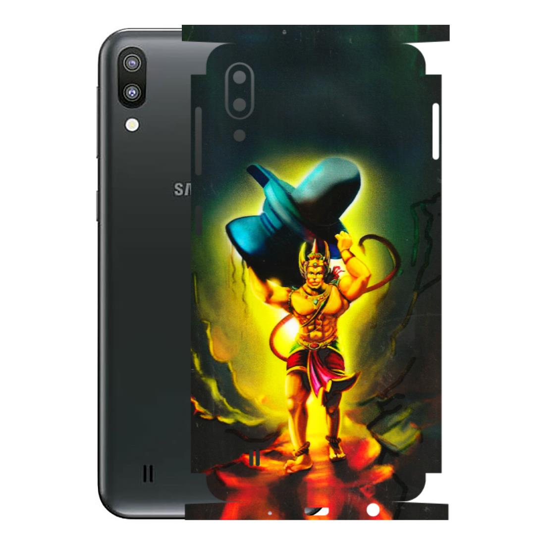 Samsung M/F/Note/Flip and C Phone Skins (All Models) - Hanuman Ji - 3D Embossed Finish (L-128) Samsung Galaxy M10
