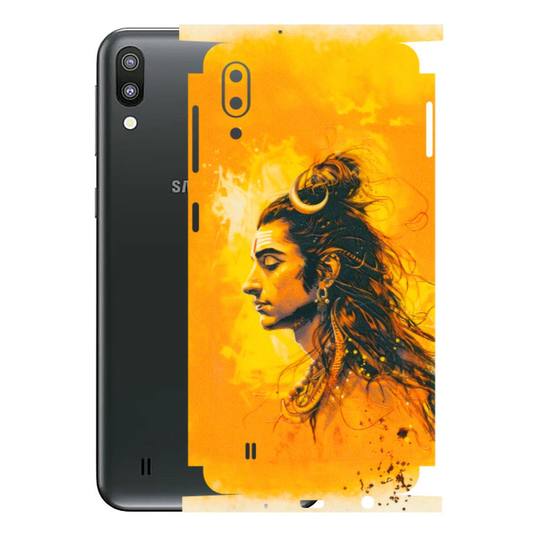 Samsung M/F/Note/Flip and C Phone Skins (All Models) - Shiv Shakti - 3D Embossed Finish (L-14) Samsung Galaxy M10