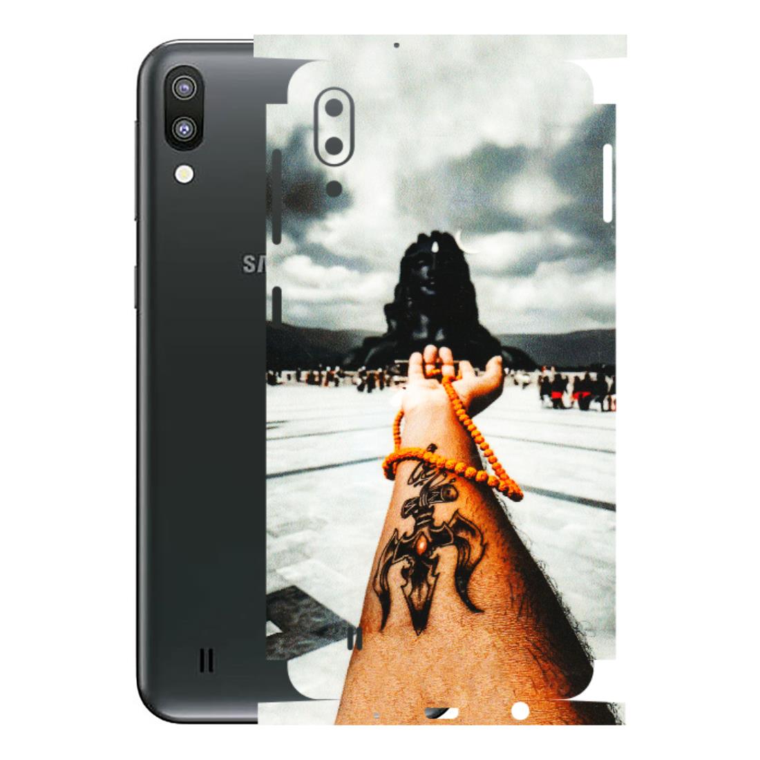 Samsung M/F/Note/Flip and C Phone Skins (All Models) - Jai Adiyogi Mahakaal - 3D Embossed Finish (L-164) Samsung Galaxy M10