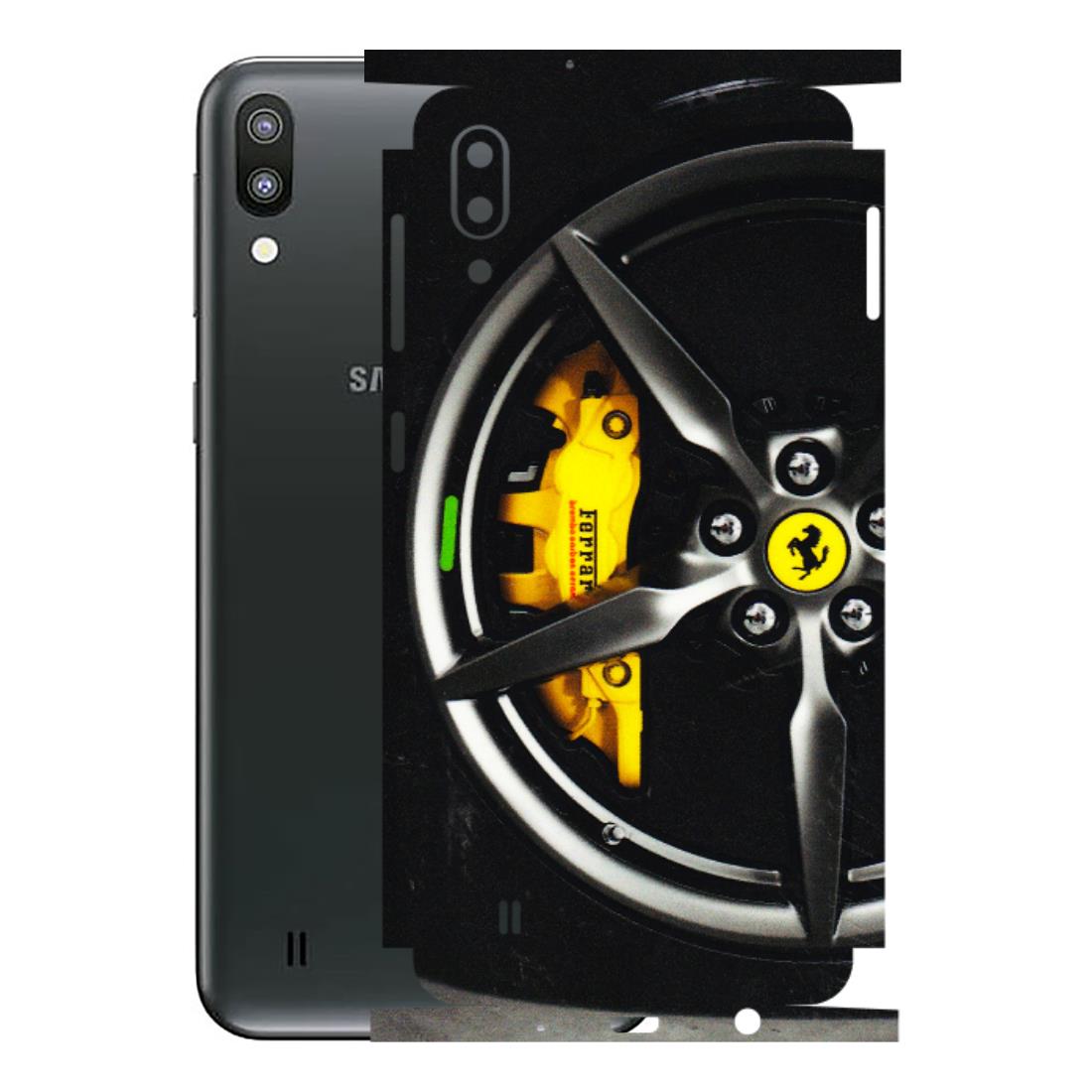 Samsung M/F/Note/Flip and C Phone Skins (All Models) - Ferrari Wheel Alloy - 3D Embossed Finish (L-173) Samsung Galaxy M10