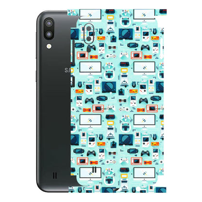 Samsung M/F/Note/Flip and C Phone Skins (All Models) - Gadgets Doodle - 3D Embossed Finish (L-184) Samsung Galaxy M10