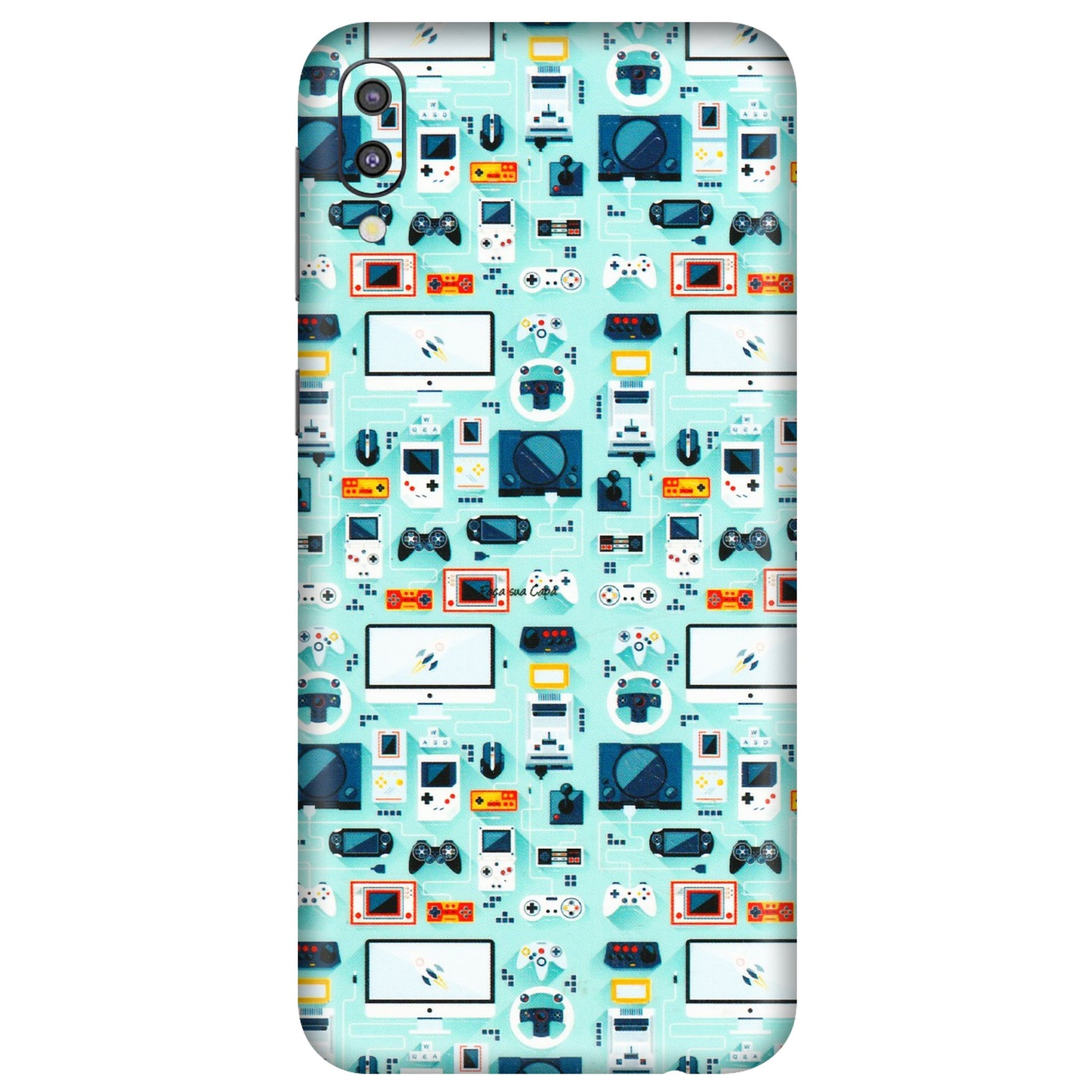 Samsung M/F/Note/Flip and C Phone Skins (All Models) - Gadgets Doodle - 3D Embossed Finish (L-184) Samsung Galaxy M10