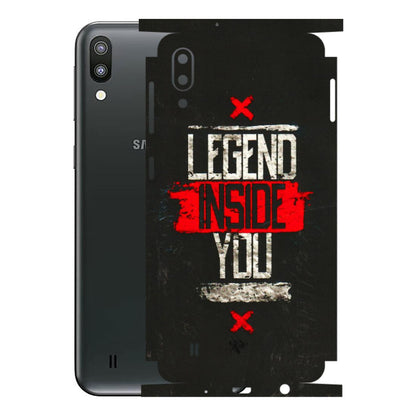 Samsung M/F/Note/Flip and C Phone Skins (All Models) - Legend Inside You - 3D Embossed Finish (L-186) Samsung Galaxy M10