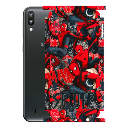 Samsung M/F/Note/Flip and C Phone Skins (All Models) - SpiderMan Cool - 3D Embossed Finish (L-188) Samsung Galaxy M10