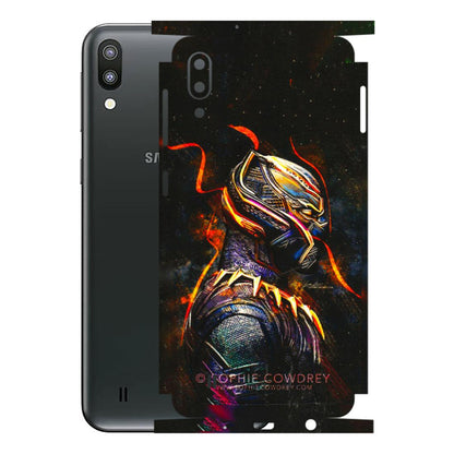 Samsung M/F/Note/Flip and C Phone Skins (All Models) - Black Panther - 3D Embossed Finish (L-190) Samsung Galaxy M10