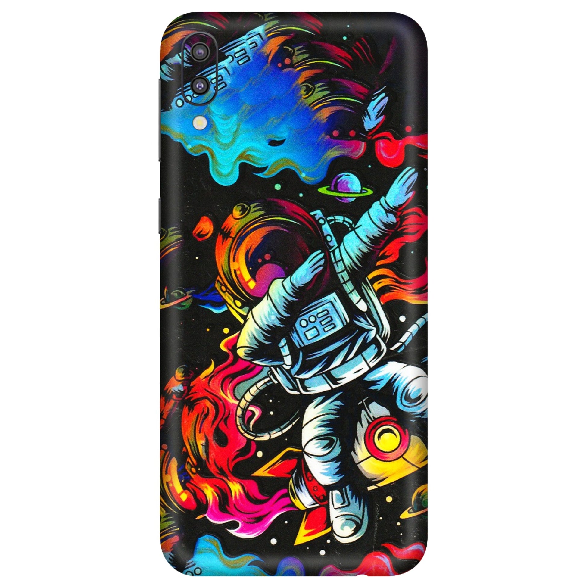 Samsung M/F/Note/Flip and C Phone Skins (All Models) - Astronaut Dope - 3D Embossed Finish (L-191) Samsung Galaxy M10