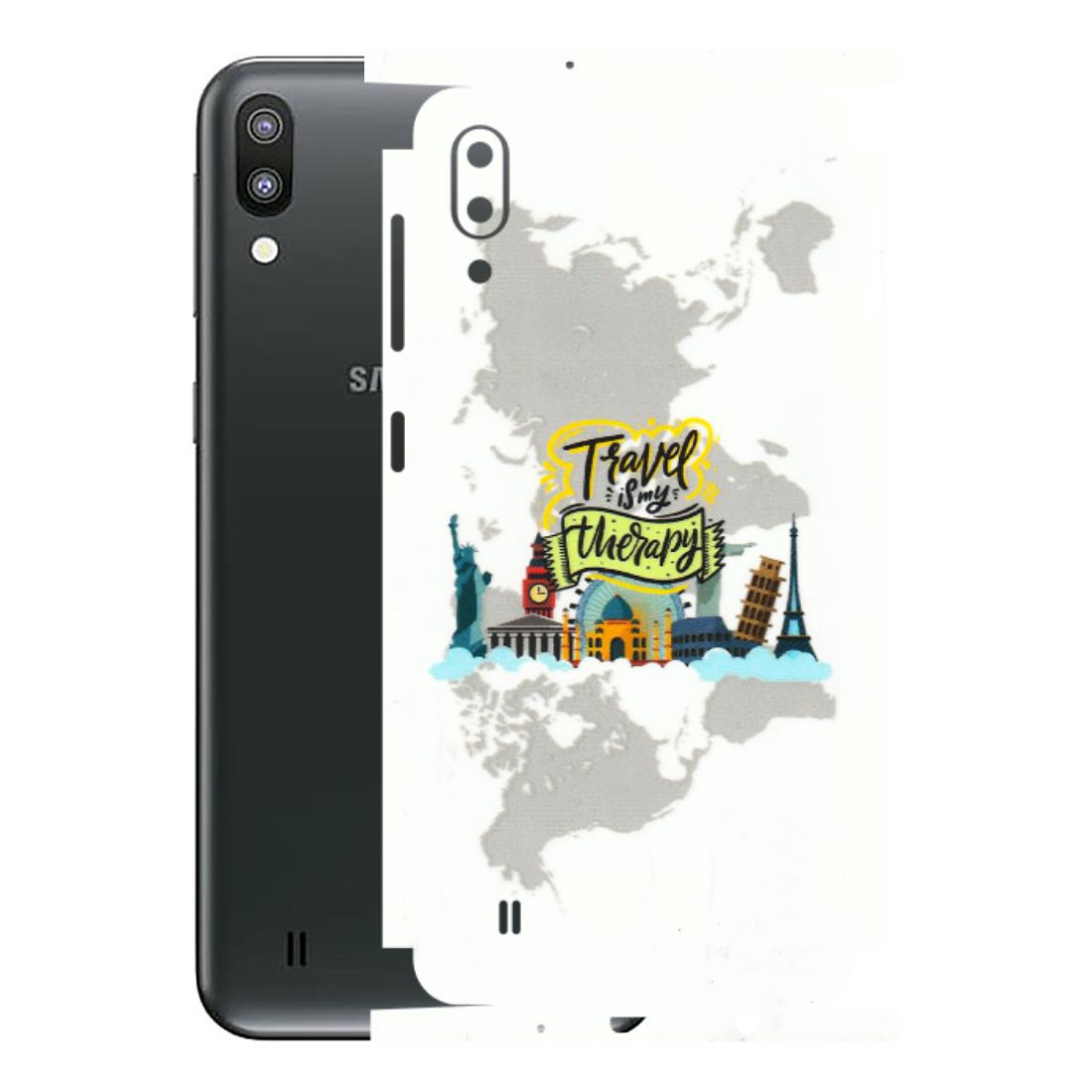 Samsung M/F/Note/Flip and C Phone Skins (All Models) - Travel Therapy - 3D Embossed Finish (L-199) Samsung Galaxy M10
