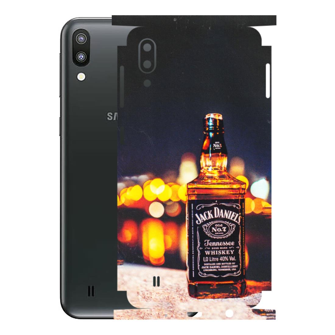 Samsung M/F/Note/Flip and C Phone Skins (All Models) - JD Whiskey Bottle - 3D Embossed Finish (L-20) Samsung Galaxy M10