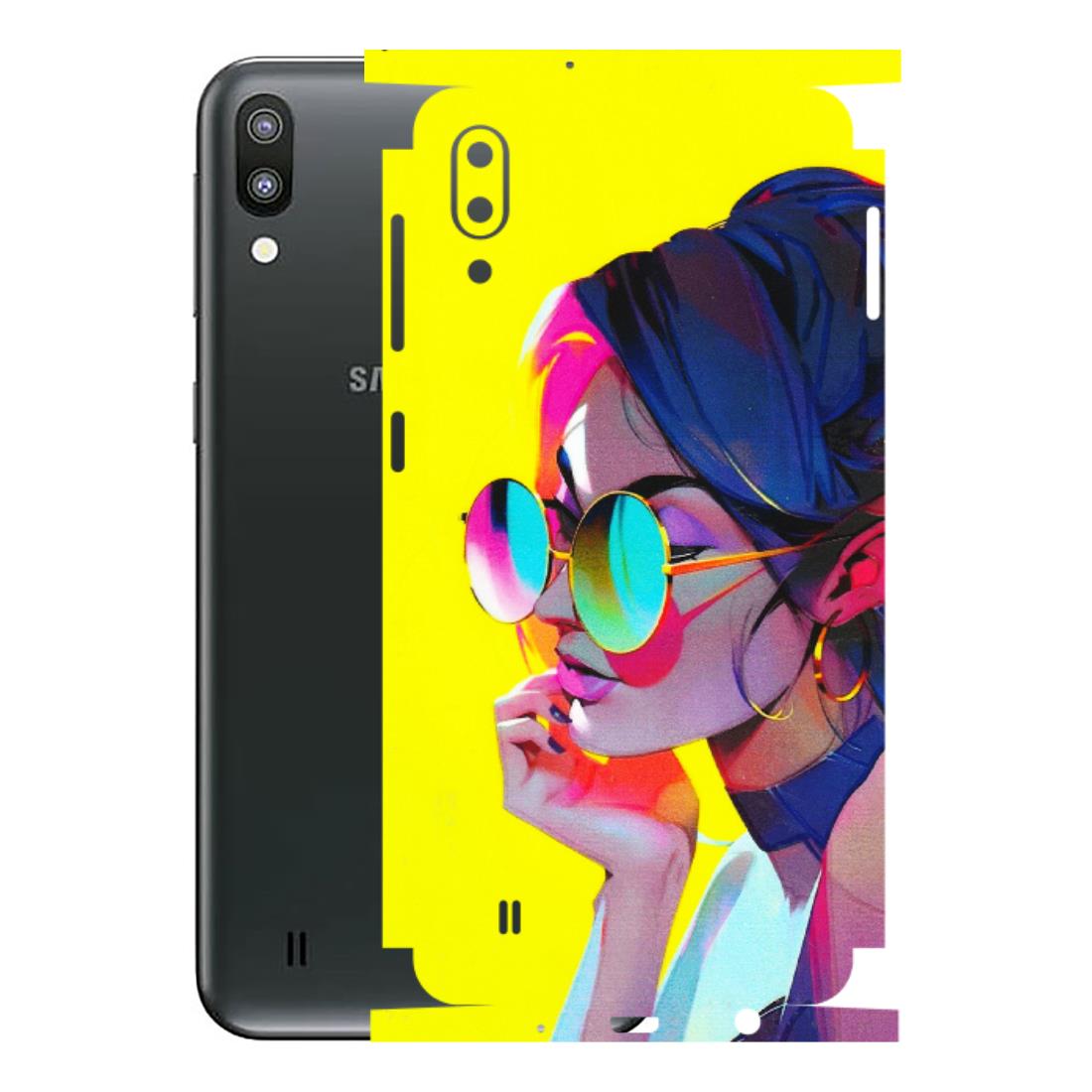 Samsung M/F/Note/Flip and C Phone Skins (All Models) - Bold Stylish Girl - 3D Embossed Finish (L-222) Samsung Galaxy M10