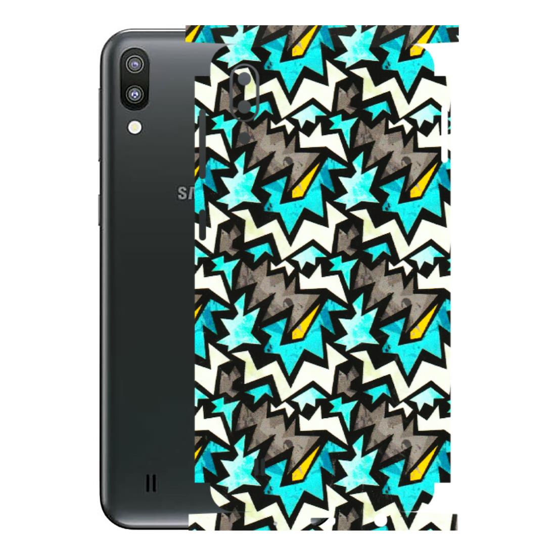 Samsung M/F/Note/Flip and C Phone Skins (All Models) - Funky Zig Zag - 3D Embossed Finish (L-223) Samsung Galaxy M10