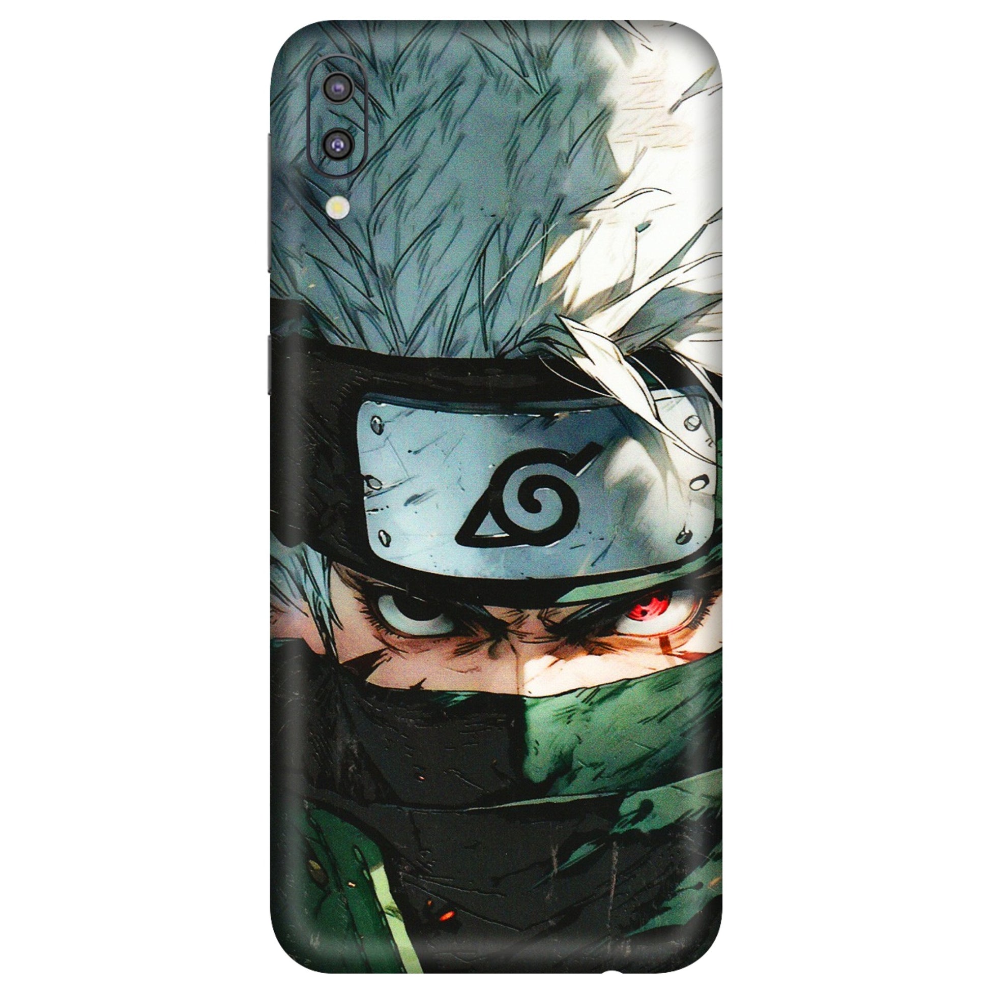 Samsung M/F/Note/Flip and C Phone Skins (All Models) - Kakashi Red Eye Focus - 3D Embossed Finish (L-227) Samsung Galaxy M10