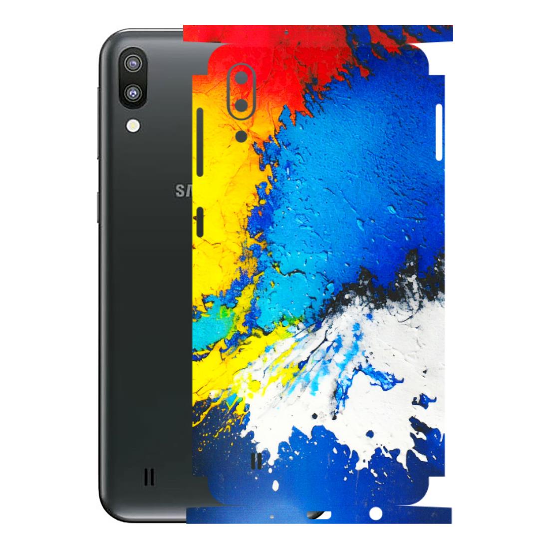 Samsung M/F/Note/Flip and C Phone Skins (All Models) - Acrylic Paint Spill - 3D Embossed Finish (L-229) Samsung Galaxy M10