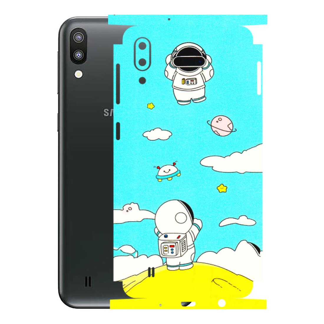 Samsung M/F/Note/Flip and C Phone Skins (All Models) - Blue Skies Astro Float - 3D Embossed Finish (L-230) Samsung Galaxy M10