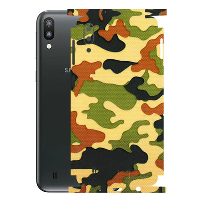 Samsung M/F/Note/Flip and C Phone Skins (All Models) - Indian Military - 3D Embossed Finish (L-234) Samsung Galaxy M10