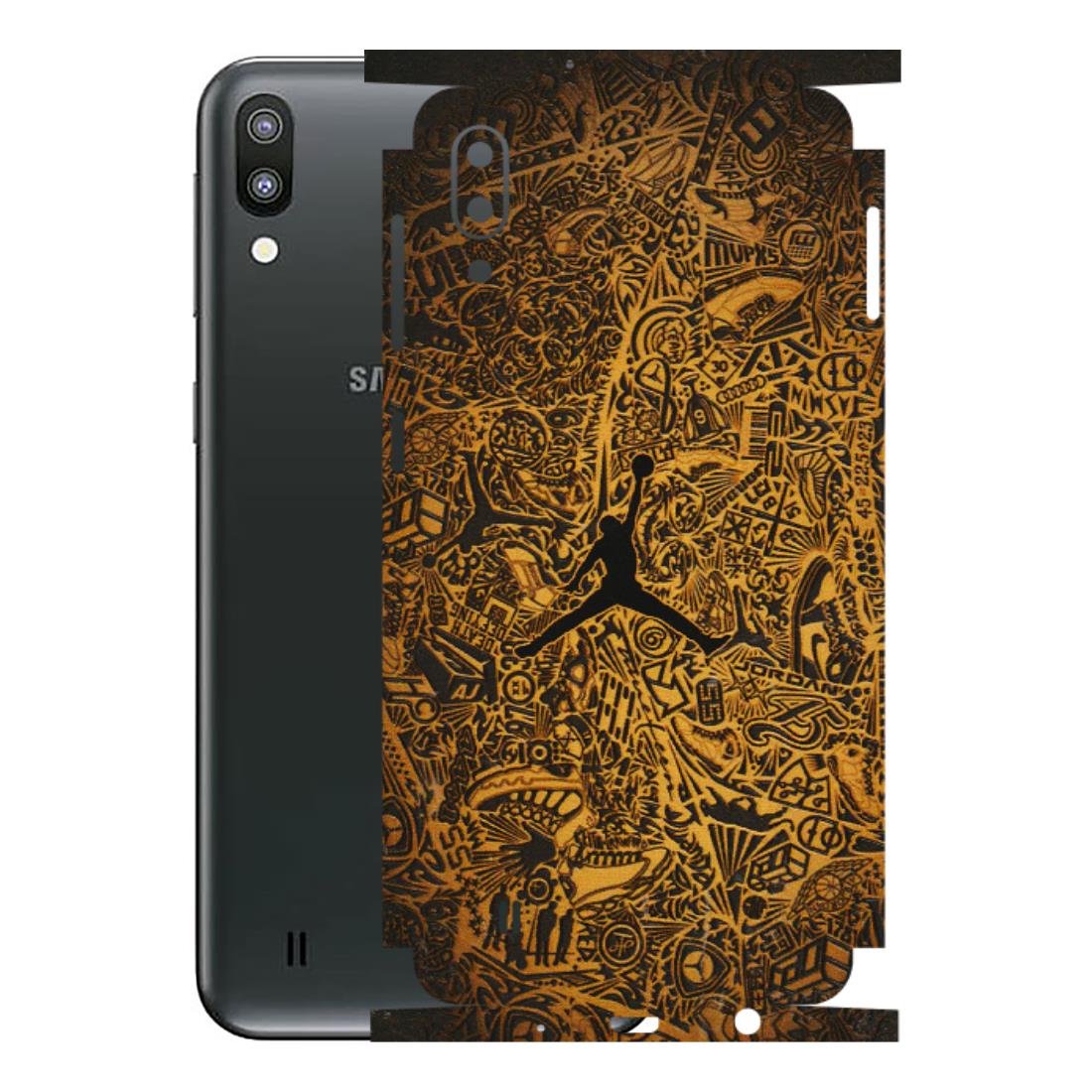 Samsung M/F/Note/Flip and C Phone Skins (All Models) - Premium Gold Basketball Player - 3D Embossed Finish (L-236) Samsung Galaxy M10