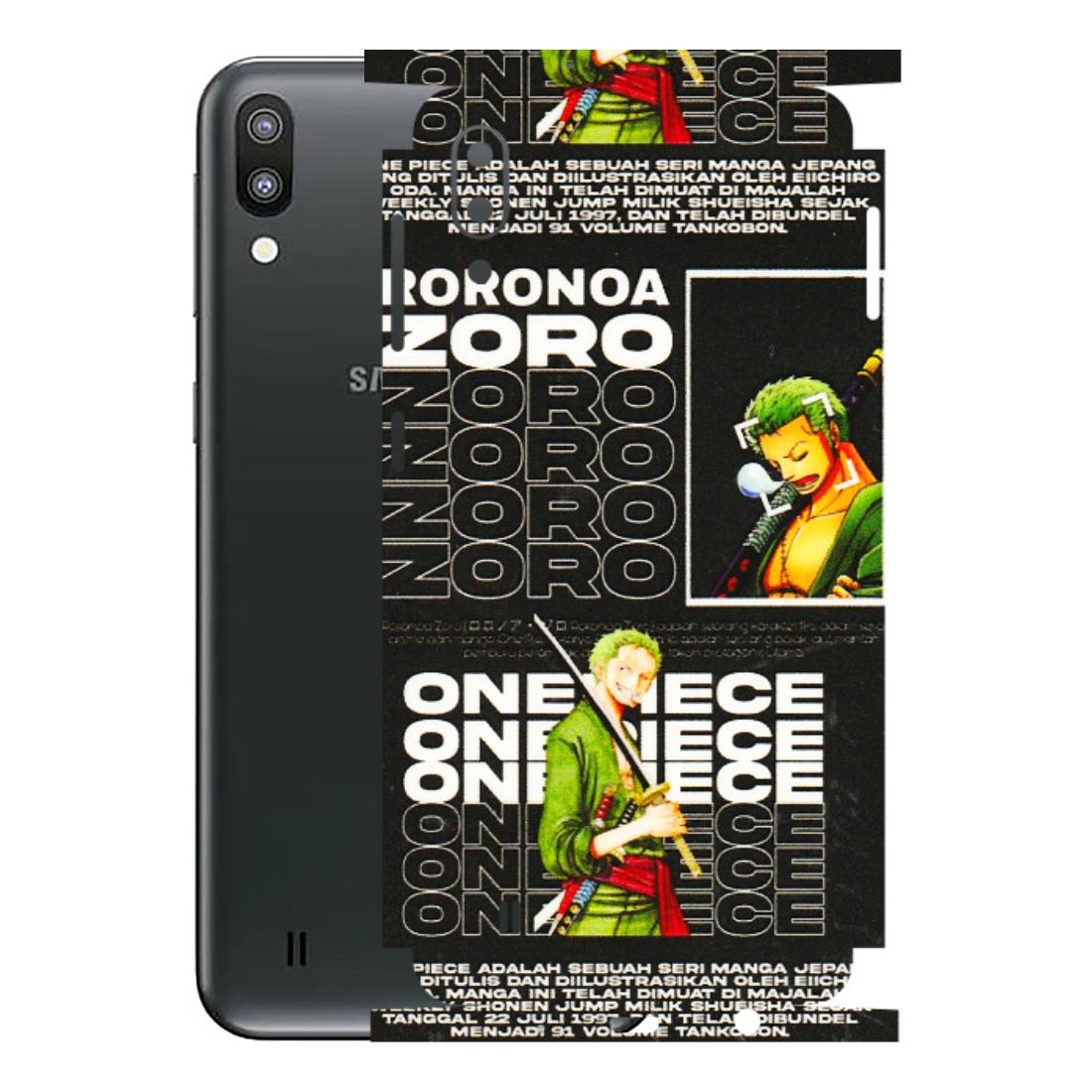Samsung M/F/Note/Flip and C Phone Skins (All Models) - One Piece Zoro - 3D Embossed Finish (L-250) Samsung Galaxy M10
