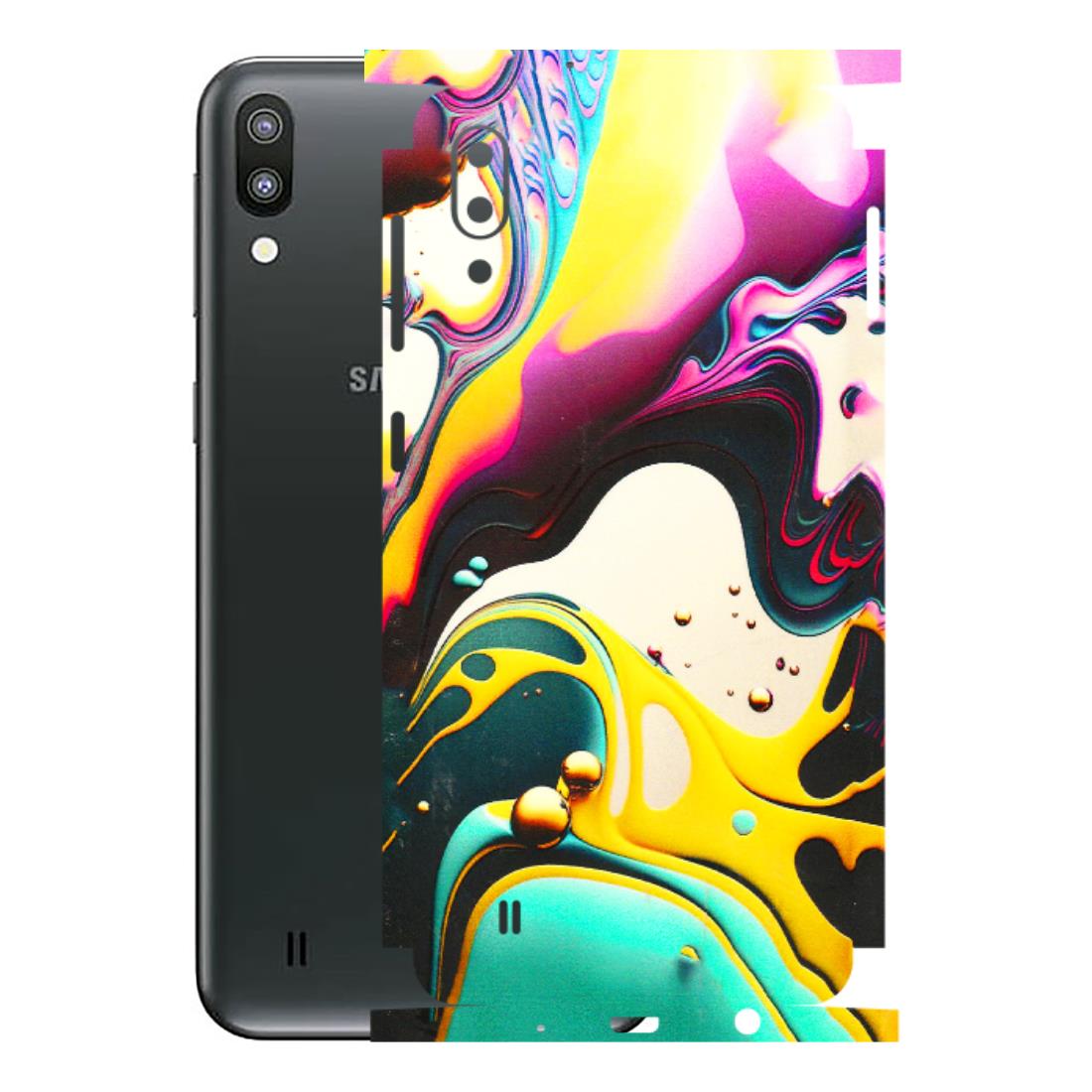 Samsung M/F/Note/Flip and C Phone Skins (All Models) - Multicolor Abstract pattern - 3D Embossed Finish (L-254) Samsung Galaxy M10