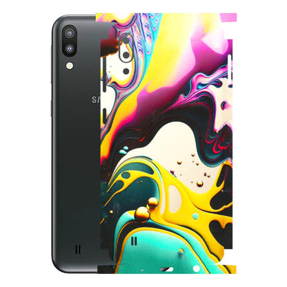 Samsung M/F/Note/Flip and C Phone Skins (All Models) - Multicolor Abstract pattern - 3D Embossed Finish (L-254) Samsung Galaxy M10