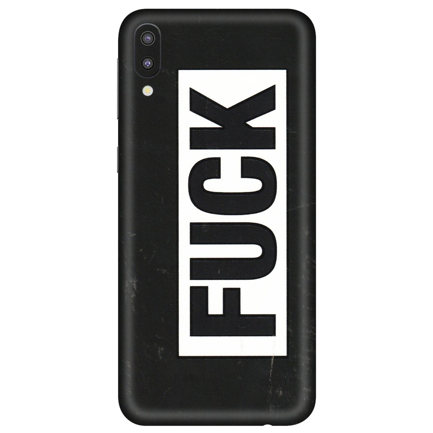 Samsung M/F/Note/Flip and C Phone Skins (All Models) - The F Word - 3D Embossed Finish (L-255) Samsung Galaxy M10