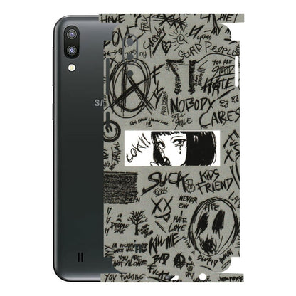 Samsung M/F/Note/Flip and C Phone Skins (All Models) - Never Have Love Anime - 3D Embossed Finish (L-260) Samsung Galaxy M10