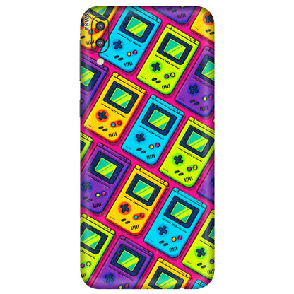 Samsung M/F/Note/Flip and C Phone Skins (All Models) - Gameboy Colourful - 3D Embossed Finish (L-266) Samsung Galaxy M10