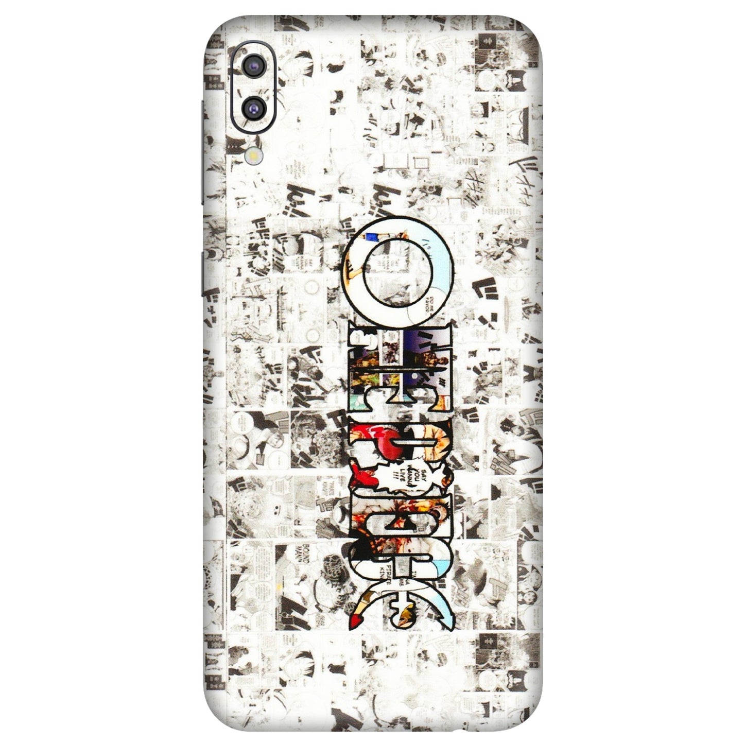Samsung M/F/Note/Flip and C Phone Skins (All Models) - One Piece Manga - 3D Embossed Finish (L-26) Samsung Galaxy M10