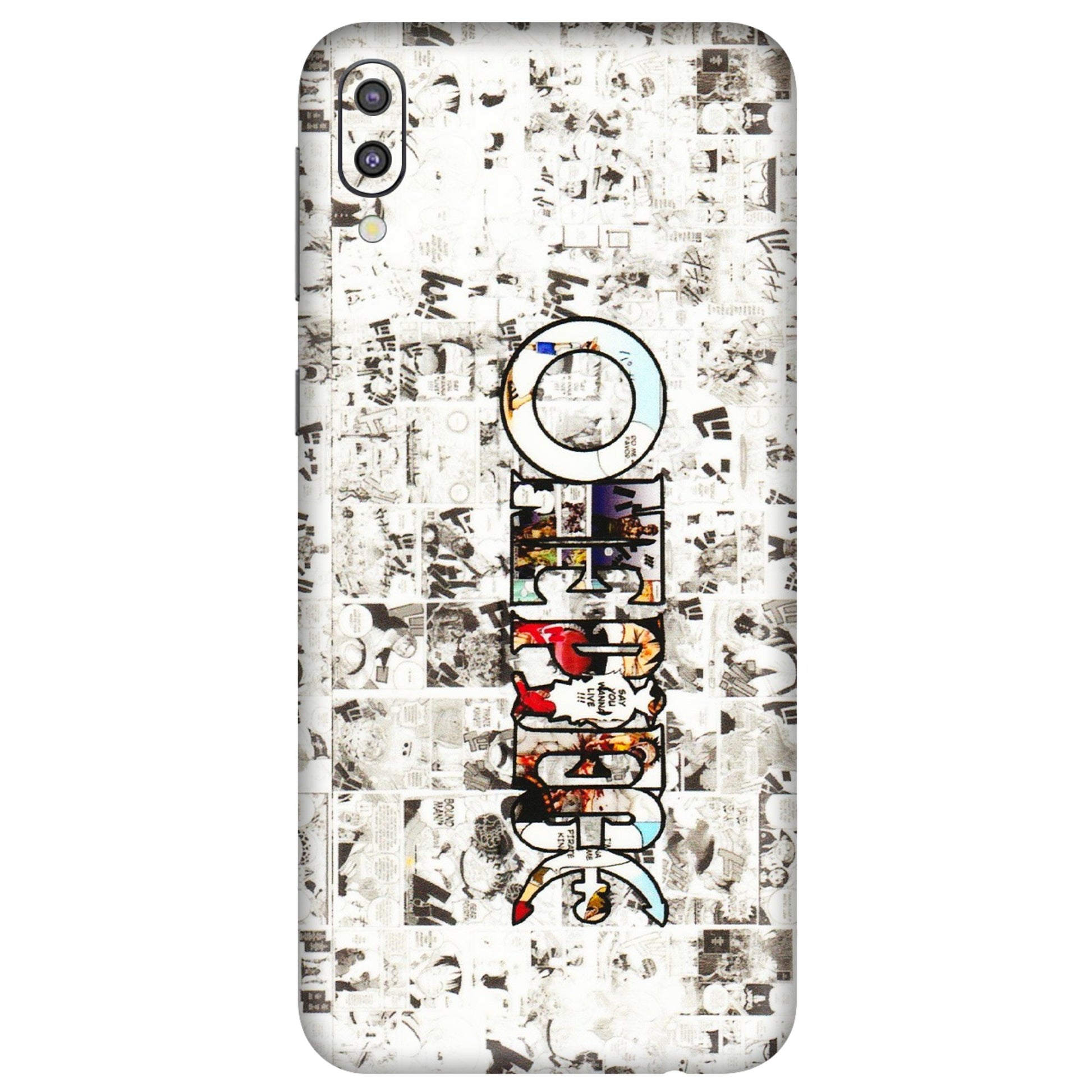 Samsung M/F/Note/Flip and C Phone Skins (All Models) - One Piece Manga - 3D Embossed Finish (L-26) Samsung Galaxy M10