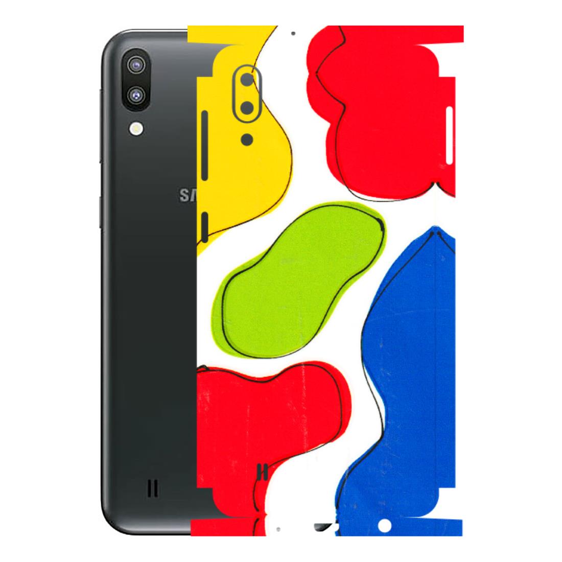 Samsung M/F/Note/Flip and C Phone Skins (All Models) - RGB Colour Paint - 3D Embossed Finish (L-284) Samsung Galaxy M10
