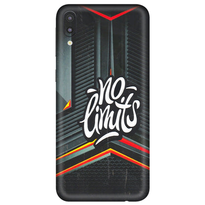 Samsung M/F/Note/Flip and C Phone Skins (All Models) - No Limits - 3D Embossed Finish (L-286) Samsung Galaxy M10