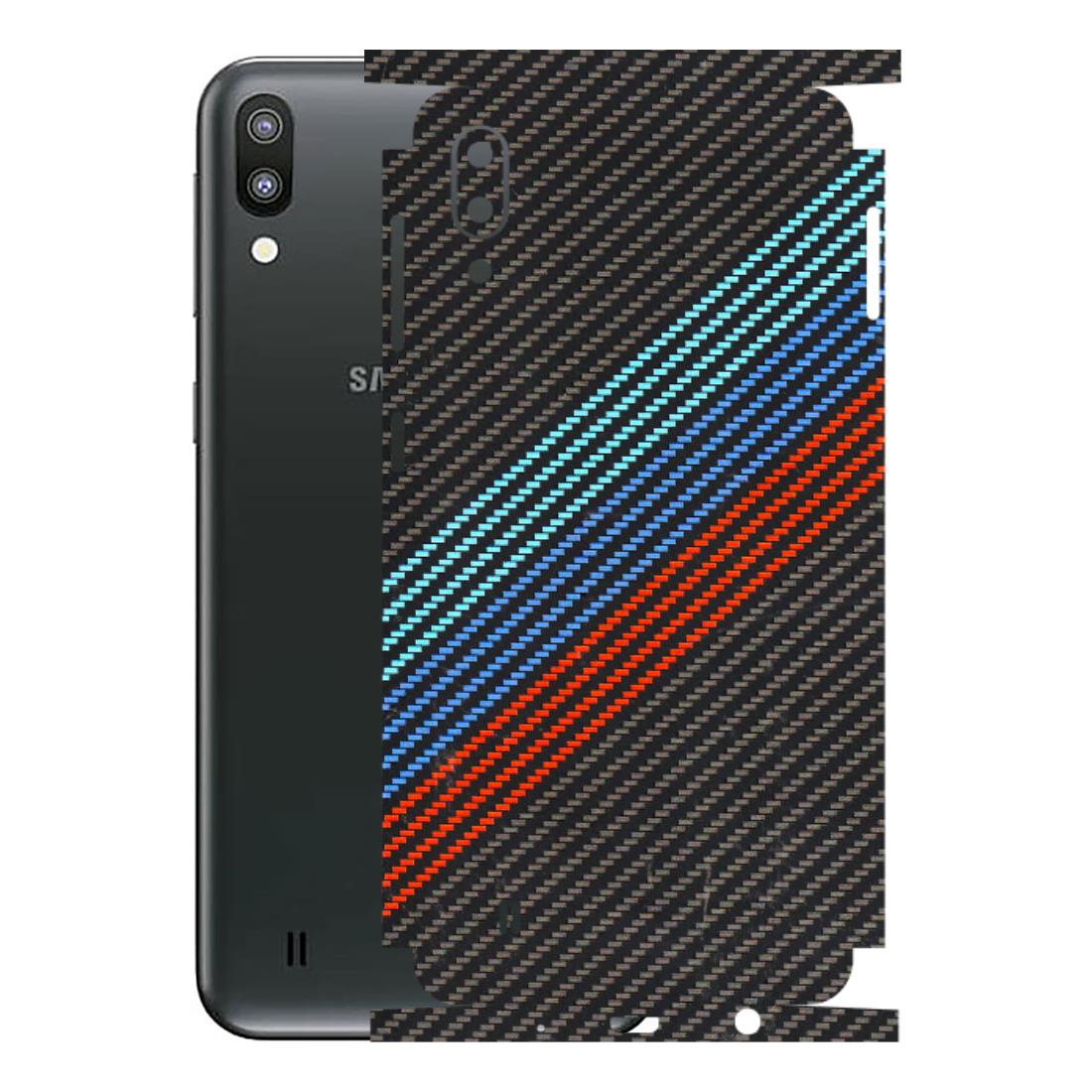 Samsung M/F/Note/Flip and C Phone Skins (All Models) - Carbon BM - 3D Embossed Finish (L-302) Samsung Galaxy M10