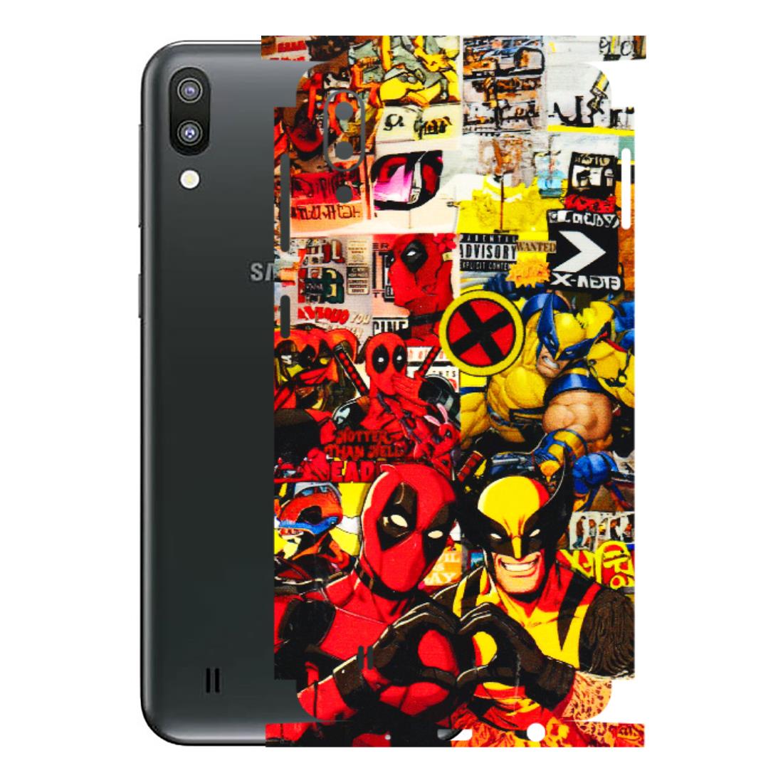 Samsung M/F/Note/Flip and C Phone Skins (All Models) - Spidy Wolverine - 3D Embossed Finish (L-310) Samsung Galaxy M10