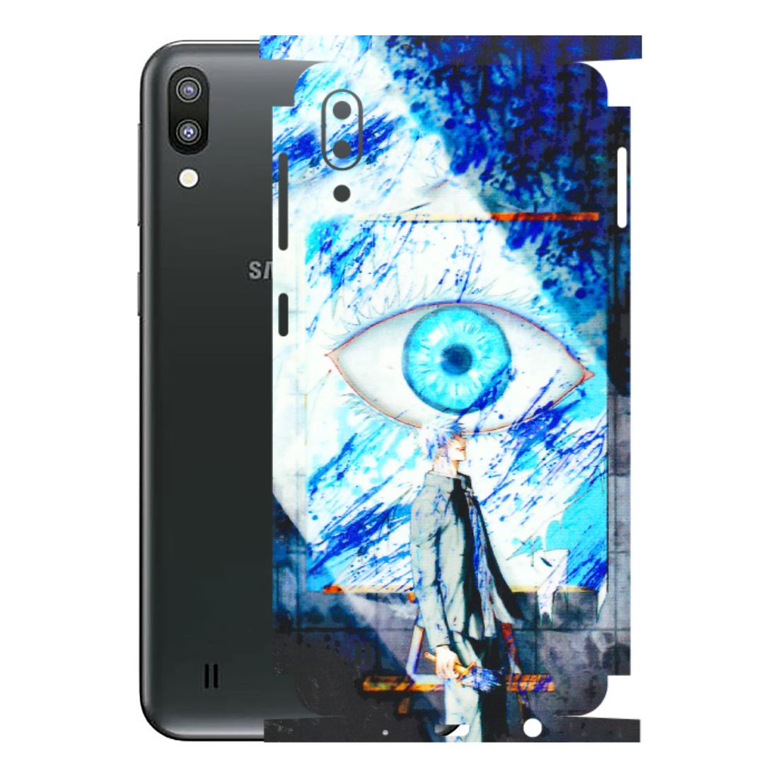 Samsung M/F/Note/Flip and C Phone Skins (All Models) - Anime Sea Blue Eye - 3D Embossed Finish (L-318) Samsung Galaxy M10