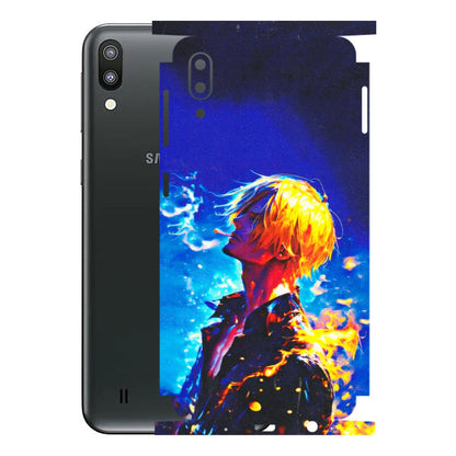 Samsung M/F/Note/Flip and C Phone Skins (All Models) - Sanji Vinsmoke One Piece - 3D Embossed Finish (L-319) Samsung Galaxy M10