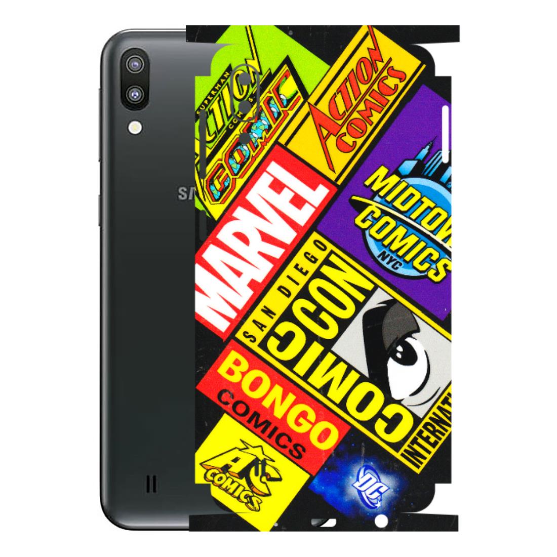 Samsung M/F/Note/Flip and C Phone Skins (All Models) - Bongo Comic Con - 3D Embossed Finish (L-325) Samsung Galaxy M10