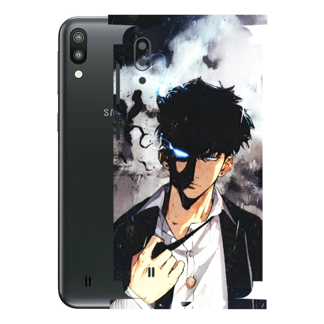 Samsung M/F/Note/Flip and C Phone Skins (All Models) - Sung Jinwoo Manhwa Anime - 3D Embossed Finish (L-328) Samsung Galaxy M10