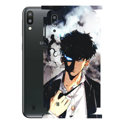 Samsung M/F/Note/Flip and C Phone Skins (All Models) - Sung Jinwoo Manhwa Anime - 3D Embossed Finish (L-328) Samsung Galaxy M10