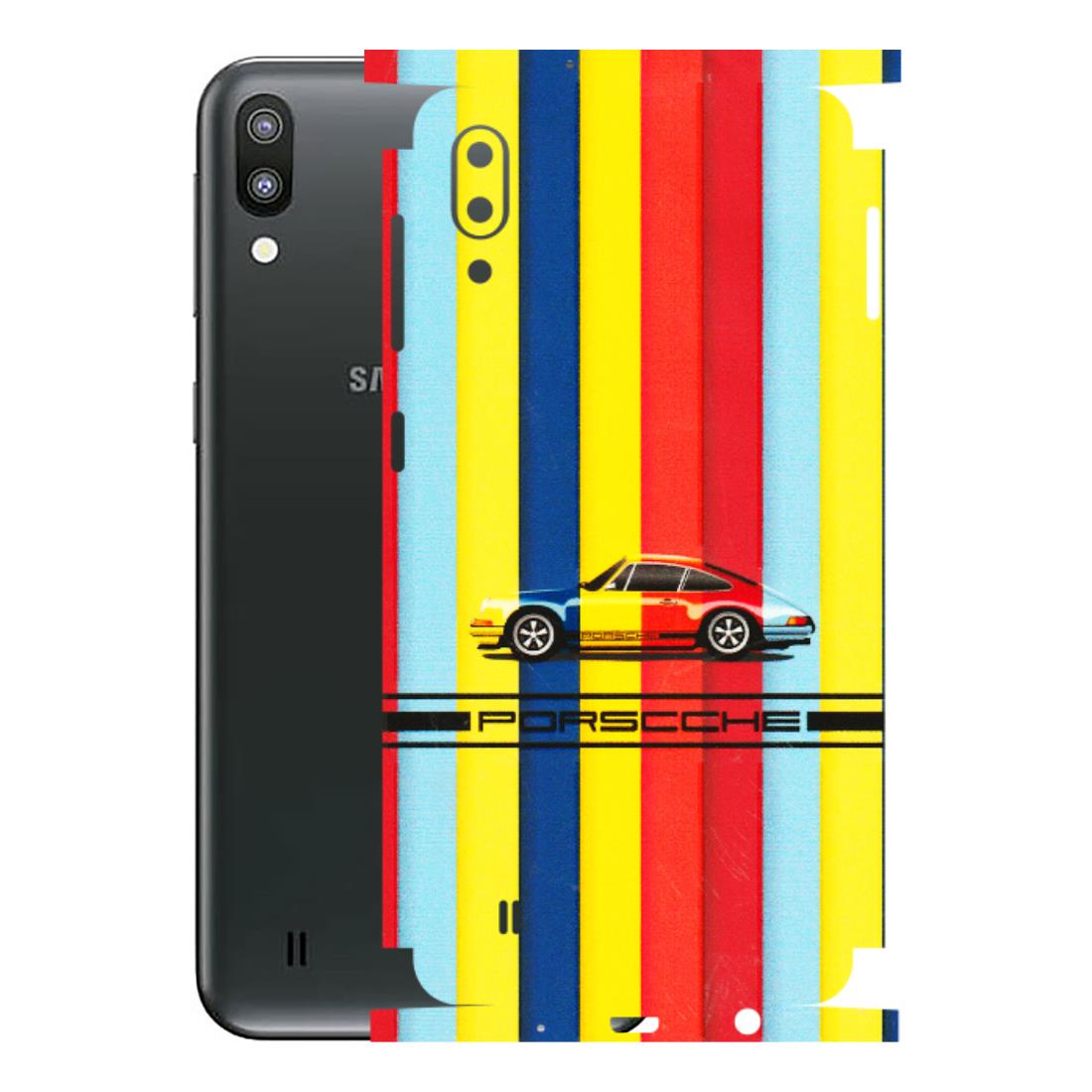 Samsung M/F/Note/Flip and C Phone Skins (All Models) - Multicolour Porche - 3D Embossed Finish (L-39) Samsung Galaxy M10