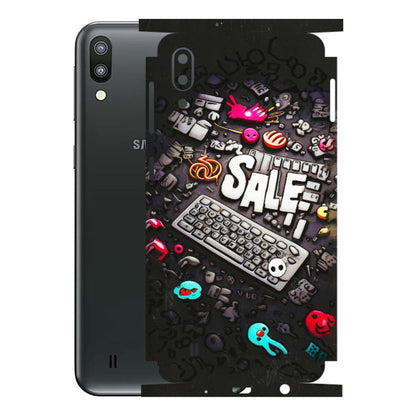 Samsung M/F/Note/Flip and C Phone Skins (All Models) - Gadgets Sale - 3D Embossed Finish (L-50) Samsung Galaxy M10