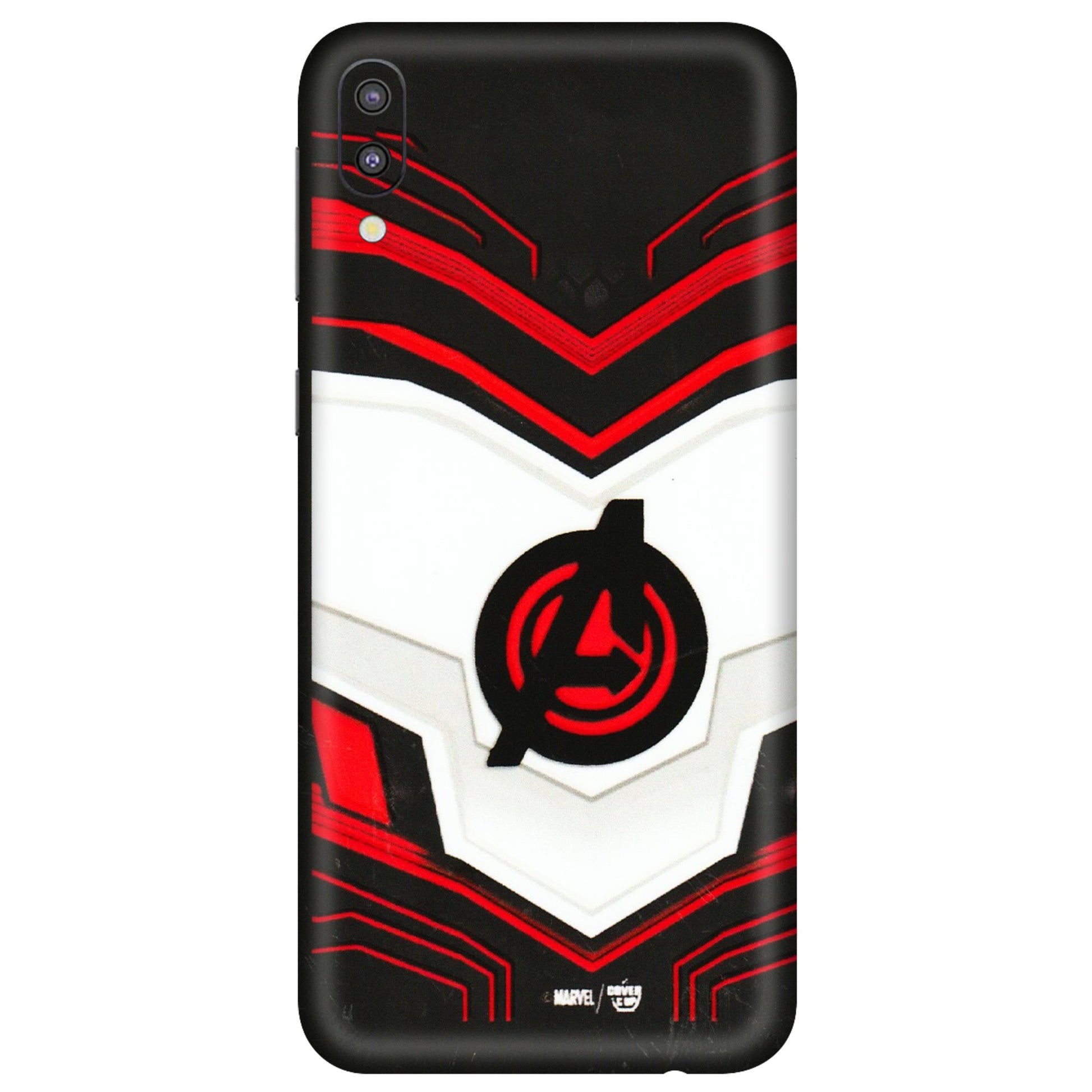 Samsung M/F/Note/Flip and C Phone Skins (All Models) - Avengers Logo - 3D Embossed Finish (L-55) Samsung Galaxy M10