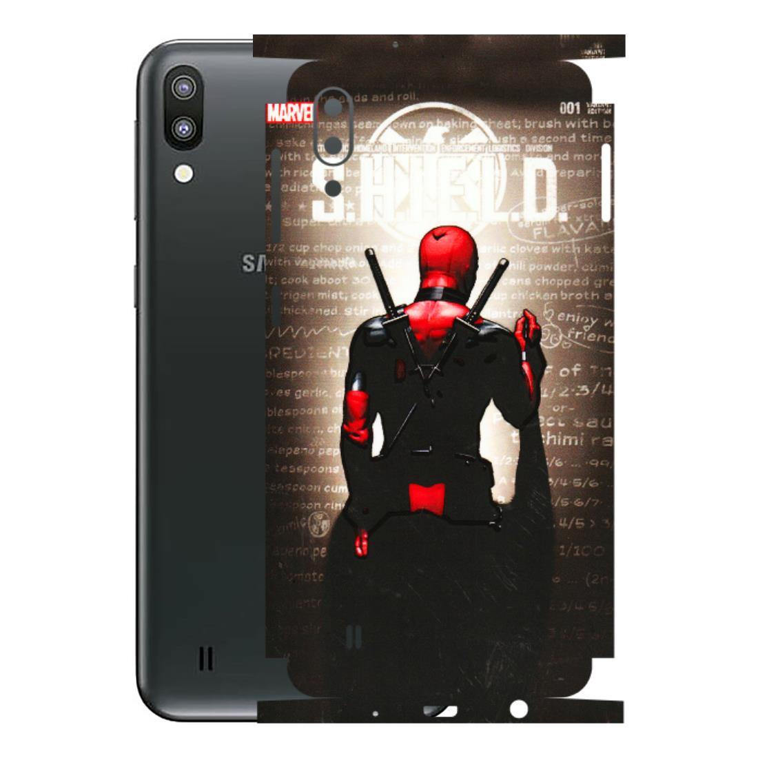 Samsung M/F/Note/Flip and C Phone Skins (All Models) - Deadpool - 3D Embossed Finish (L-56) Samsung Galaxy M10